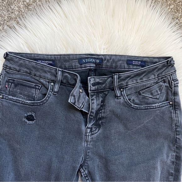 Vigoss Distressed Black Skinny Jeans - Picture 6 of 9